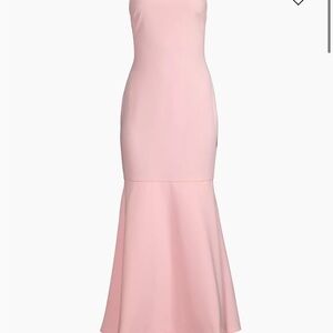 Elegant Pink Sleeveless Gown